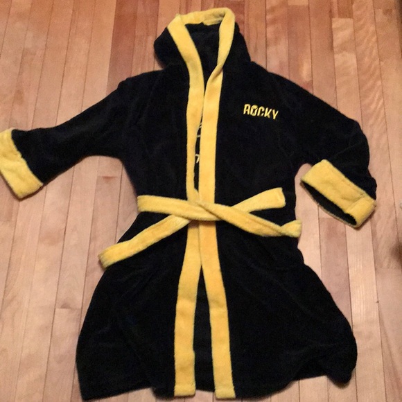 boys rocky dressing gown